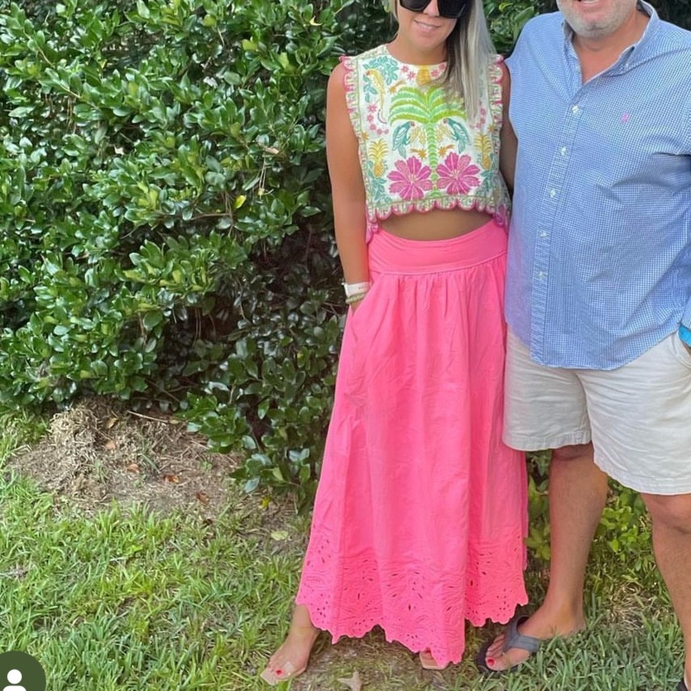 FARM Rio Richelieu maxi skirt